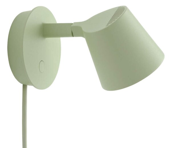 Muuto Nástěnná lampa Tip, light green TIPWAL04