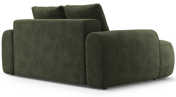 -25 % Dny MOMENTI– Cosmopolitan Design Zelená sametová dvoumístná pohovka Linz 175 cm