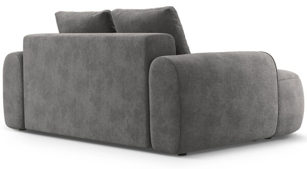 -25 % Dny MOMENTI– Cosmopolitan Design Šedá sametová dvoumístná pohovka Linz 175 cm