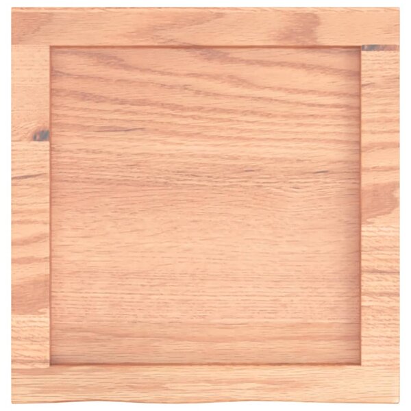Koupelnová deska hnědá 40x40x(2-4) cm ošetřený masivní dřevo 3156093