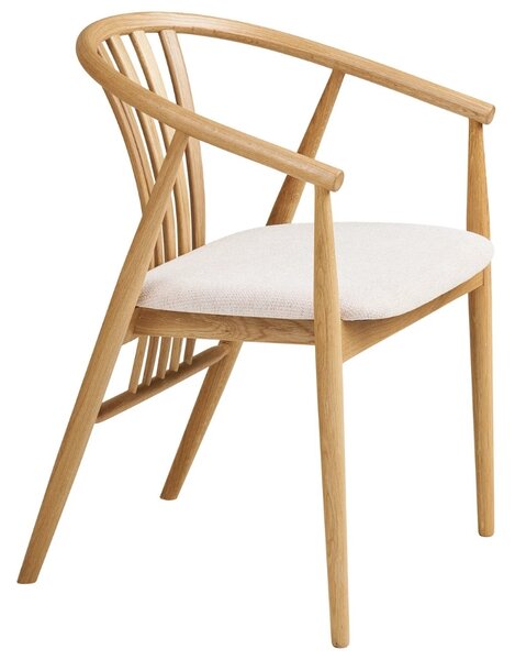 Nordic Living Dubová jídelní židle Augustin