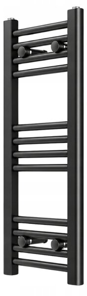 Koupelnový radiátor vodní Granitan 283 W 300 x 800 mm černý