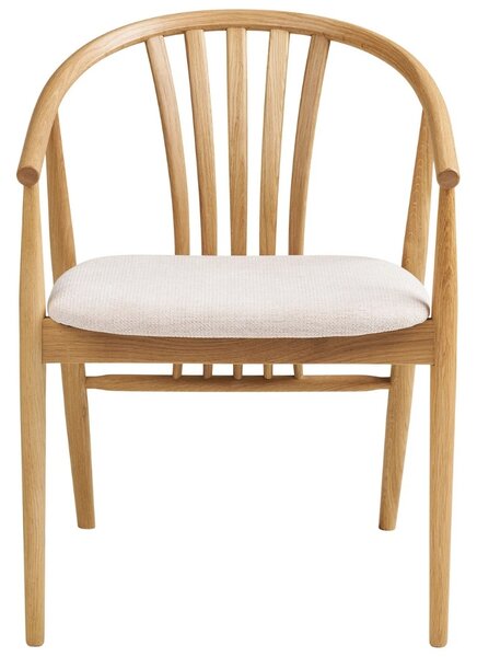 Nordic Living Dubová jídelní židle Augustin