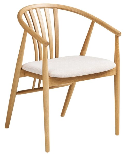 Nordic Living Dubová jídelní židle Augustin
