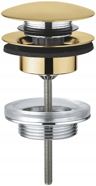 GROHE Click-clack zátka pro umyvadla s přepadem 65807GN0