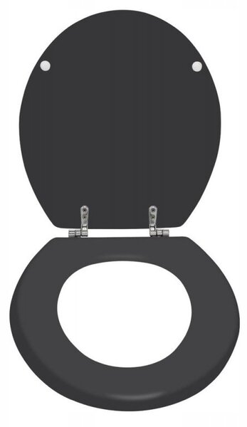 Sedátko na WC Wenko WC sedátka černé MDF