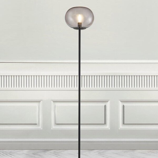 Nordlux Alton stojací lampa 1x25 W černá-kouřová 2010514047