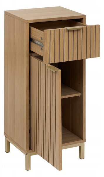 Koupelnová skříňka 5five Simply Smart hnědá MDF 33x28x80 cm