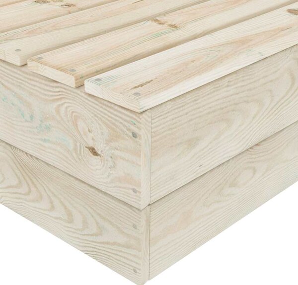 Zahradní stoly 2 ks 60 x 60 x 30 cm impregnované smrkové dřevo 315635