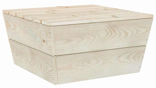 Zahradní stoly 2 ks 60 x 60 x 30 cm impregnované smrkové dřevo 315635