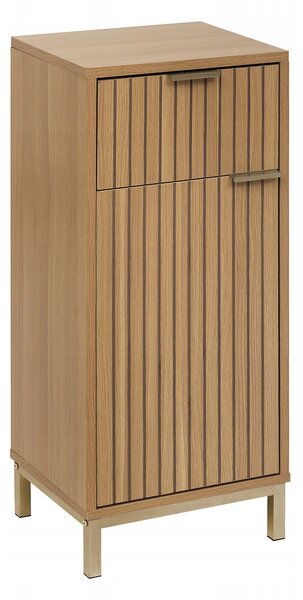 Koupelnová skříňka 5five Simply Smart hnědá MDF 33x28x80 cm