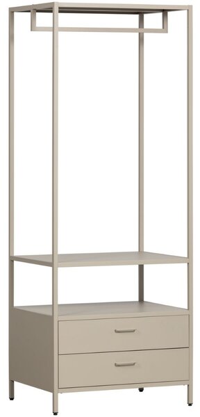-25 % Dny MOMENTI– WOOOD Béžový kovový stojací věšák Ferris 185 x 70 cm