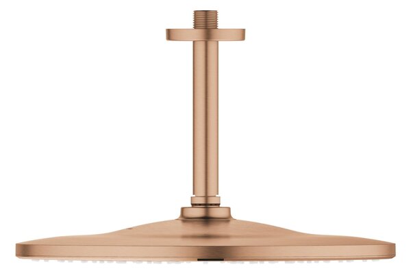 Grohe Rainshower hlavová sprchá s ramenem 31x31 cm kulatý Brushed Warm Sunset 26560DL0