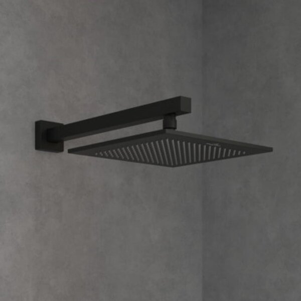 Villeroy & Boch Universal Showers hlavová sprcha 25x25 cm čtvercový černá TVC000002000K5