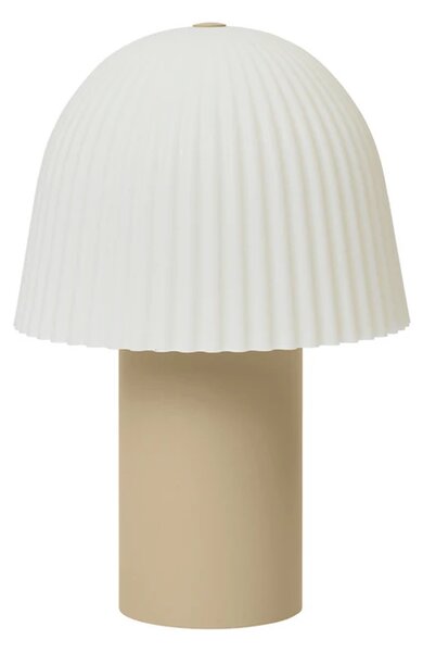 Ferm LIVING - Frill Přenosné Stolní Lampa Cashmere/White