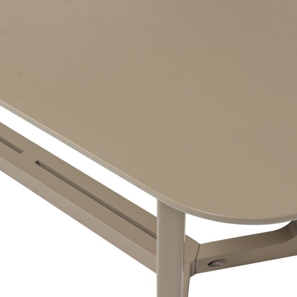 -25 % Dny MOMENTI– WOOOD Šedobéžový dřevěný jídelní stůl Ferion 180 x 90 cm
