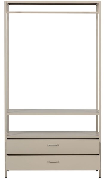 -25 % Dny MOMENTI– WOOOD Béžový kovový stojací věšák Ferris 185 x 100 cm