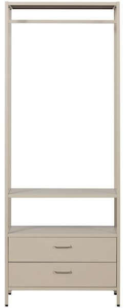 -25 % Dny MOMENTI– WOOOD Béžový kovový stojací věšák Ferris 185 x 70 cm