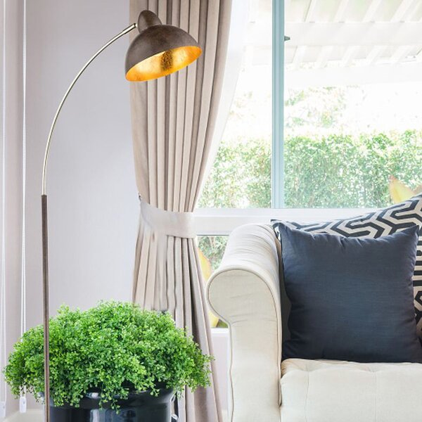 Globo Lighting Anita stojací lampa 1x40 W mosaz 24703SR
