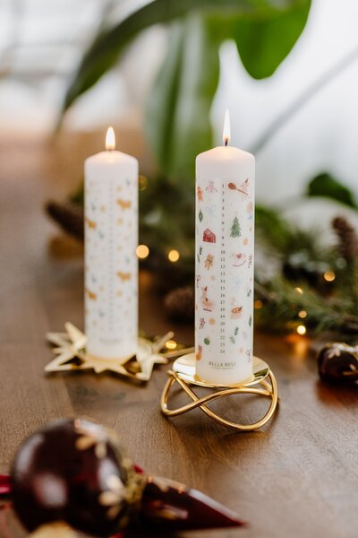 Adventní svíčka Vánoční myšky