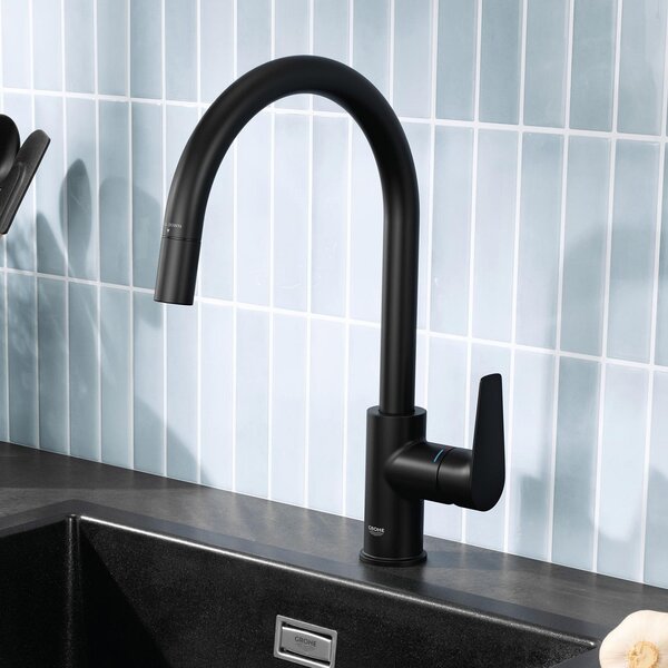 Grohe Start Edge kuchyňská baterie stojící černá 305502430