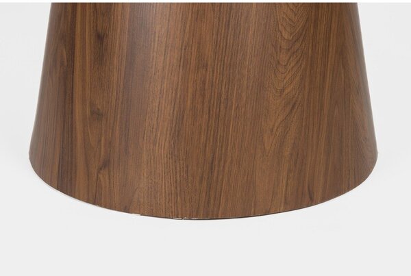 Kulatý jídelní stůl s deskou z kamene ø 115 cm Almira – White Label