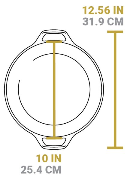 Litinový hrnec Lodge 4,7 l s poklicí a madlem