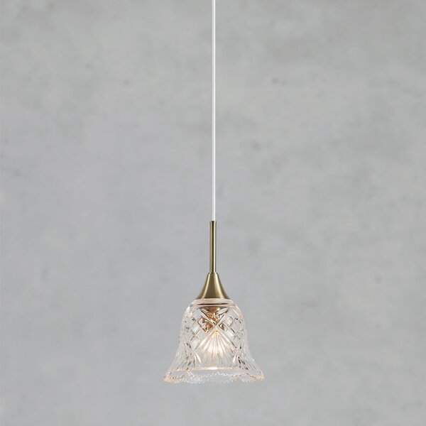 Markslöjd Luna závěsné svítidlo 1x40 W mosaz 109011