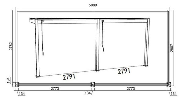 Bioklimatická pergola Intro Plus – Rojaplast