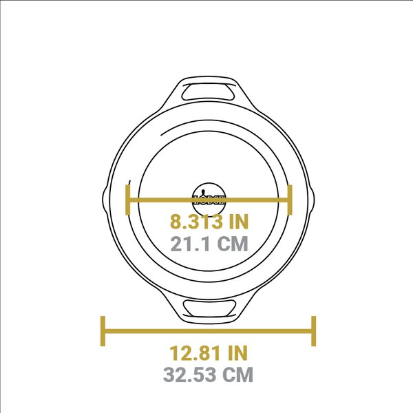 Litinový hrnec Lodge 6,6 l s poklicí