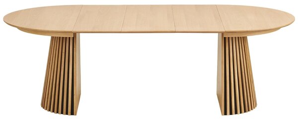 -25 % Dny MOMENTI– Nordic Living Dubový rozkládací jídelní stůl Osaika 120/240 x 120 cm