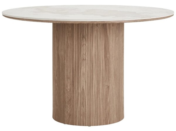 -25 % Dny MOMENTI– Nordic Living Bílý keramický jídelní stůl Athena 120 cm