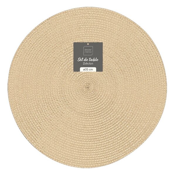 Plastové prostírání ø 35 cm Zebulon – douceur d'intérieur