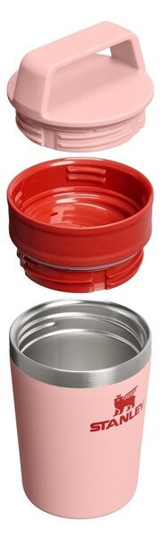 Broskvový termo hrnek z nerezové oceli 230 ml Café-To-Go Travel Mug Peach Rose – Stanley