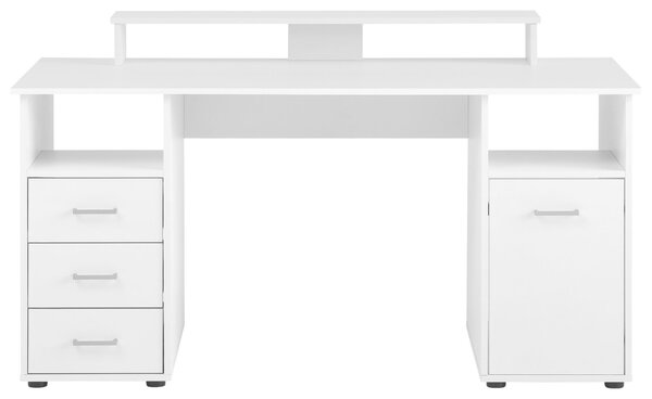 PSACÍ STŮL, bílá, 150/70/70 cm MID.YOU - Online Only psací stoly, Online Only