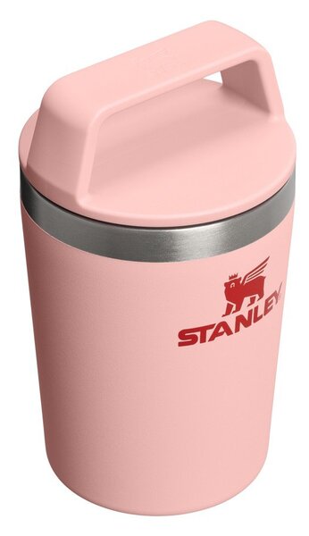 Broskvový termo hrnek z nerezové oceli 230 ml Café-To-Go Travel Mug Peach Rose – Stanley