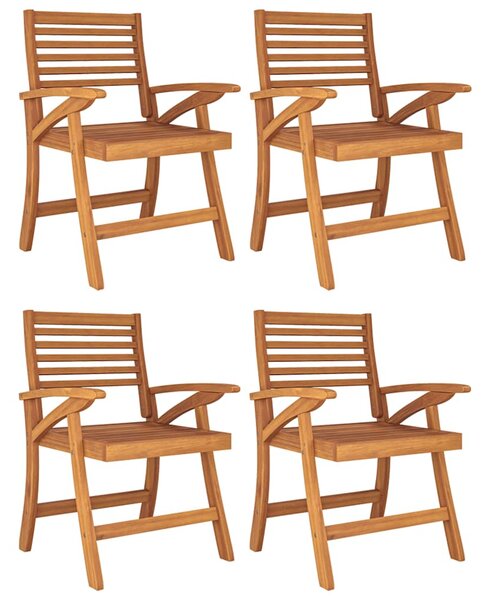 5dílný zahradní jídelní set masivní akáciové dřevo 3156855