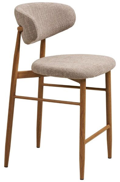 -25 % Dny MOMENTI– Nordic Living Béžová barová židle Levantio 65 cm