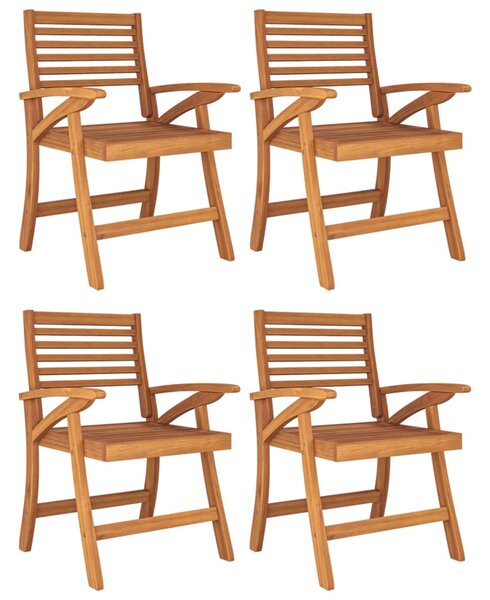 5dílný zahradní jídelní set masivní akáciové dřevo 3156856