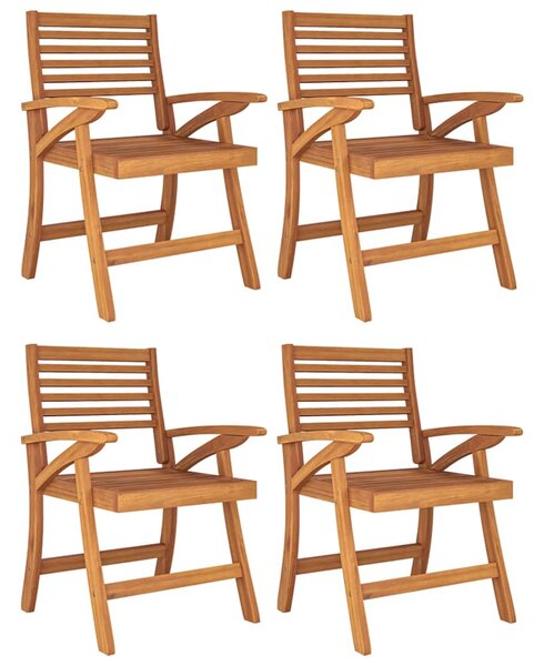 5dílný zahradní jídelní set masivní akáciové dřevo 3156858