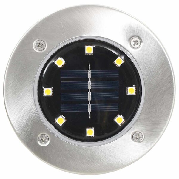 Solární světlo k zapíchnutí do země 8 ks LED RGB barva 315695