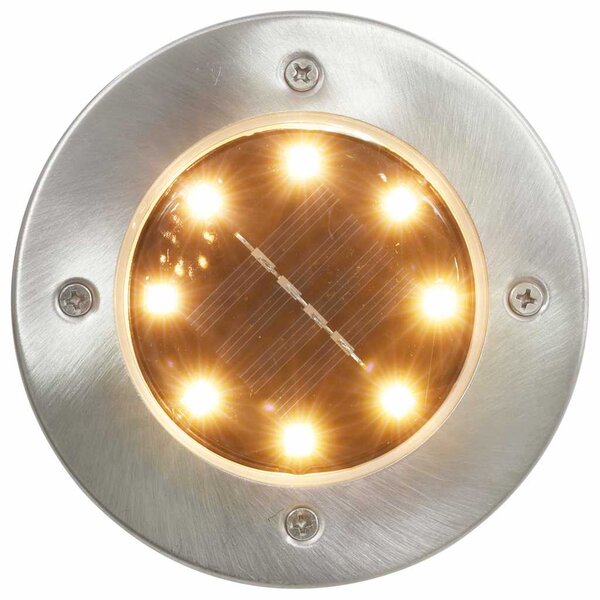 Solární světlo k zapíchnutí do země 8 ks LED RGB barva 315695