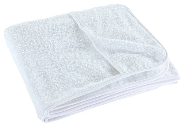 Plážové osušky 4 ks bílé 60 x 135 cm textil 400 GSM 3157050
