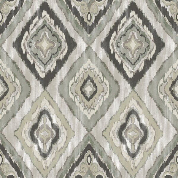 Vliesová tapeta na zeď, černá, šedá, imitace látky, AU41404, Aurelia, Prestige Wallcoverings