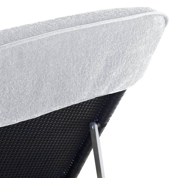 Plážové osušky 4 ks bílé 60 x 135 cm textil 400 GSM 3157050