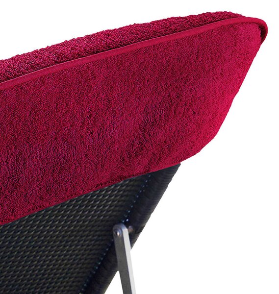Plážové osušky 6 ks vínové 60 x 135 cm textil 400 GSM 3157057