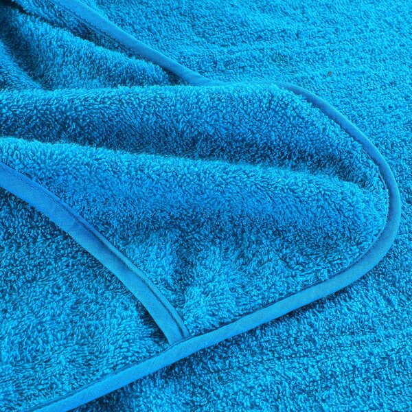 Plážové osušky 4 ks tyrkysové 60 x 135 cm textil 400 GSM 3157060