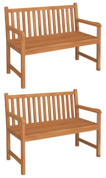 3dílný zahradní jídelní set masivní teakové dřevo 3157150