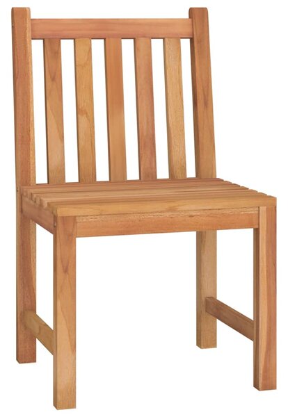 4dílný zahradní jídelní set masivní teakové dřevo 3157151