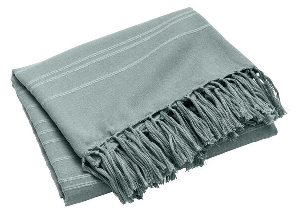 Zelený bavlněný přehoz 180x220 cm Lilia – douceur d'intérieur